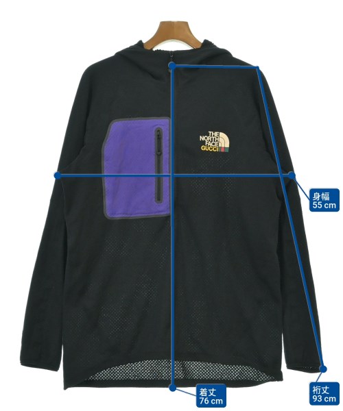 GUCCI（グッチ）パーカー 黒 サイズ:L メンズ/2200671024031