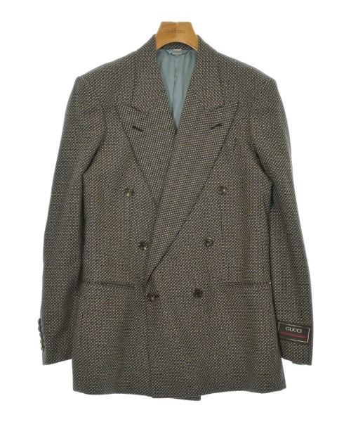 GUCCI（グッチ）ビジネス 茶 サイズ:46(M位) メンズ/2200671170028