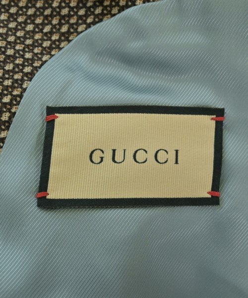GUCCI（グッチ）ビジネス 茶 サイズ:46(M位) メンズ/2200671170028