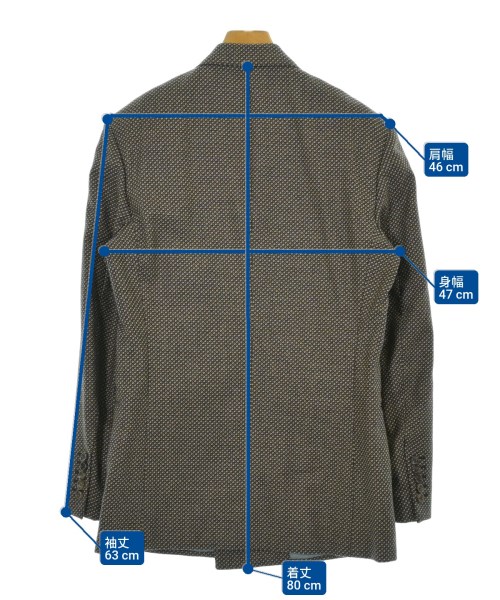 GUCCI（グッチ）ビジネス 茶 サイズ:46(M位) メンズ/2200671170028