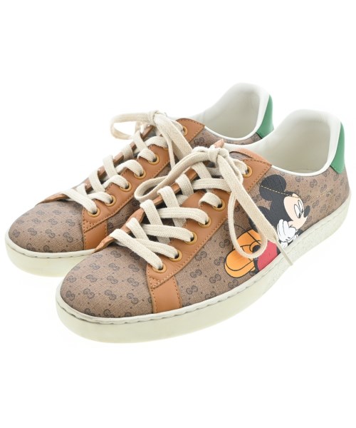 GUCCI(グッチ)スニーカー 茶 サイズ:UK6(24.5cm位)/2200671242282