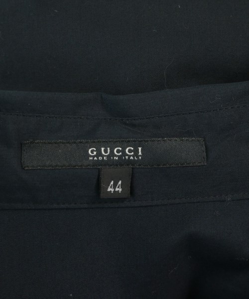 GUCCI（グッチ）カジュアルシャツ 黒 サイズ:44(L位) レディース/2200667539044