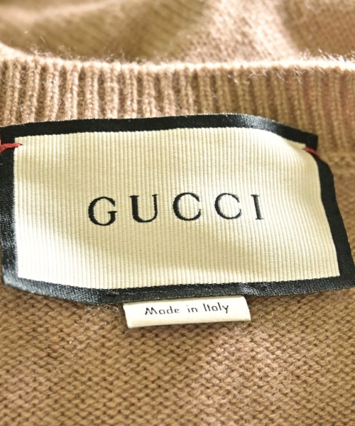 GUCCI（グッチ）ニット・セーター ベージュ サイズ:L メンズ/2200671919146