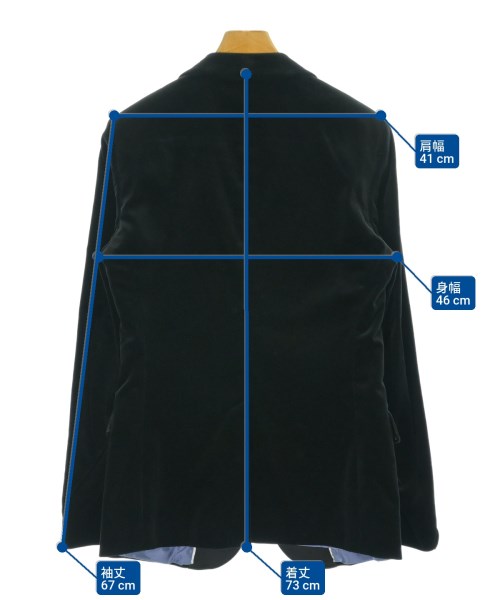 GUCCI（グッチ）テーラードジャケット 黒 サイズ:46(M位) メンズ/2200671528027