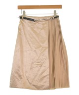 GUCCI（グッチ）ひざ丈スカート ベージュ サイズ:36(XS位) レディース/2200671528058