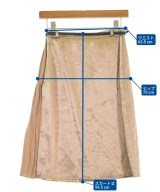 GUCCI（グッチ）ひざ丈スカート ベージュ サイズ:36(XS位) レディース/2200671528058