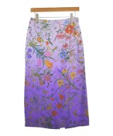GUCCI（グッチ）ロング・マキシ丈スカート 紫 サイズ:-(L位) レディース/2200671528065