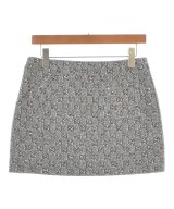 GUCCI（グッチ）ミニスカート シルバー サイズ:40(M位) レディース/2200671528089