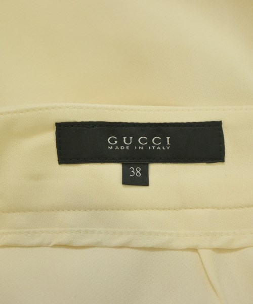 GUCCI（グッチ）スラックス 白 サイズ:38(S位) レディース/2200672227028