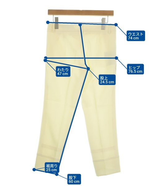 GUCCI（グッチ）スラックス 白 サイズ:38(S位) レディース/2200672227028