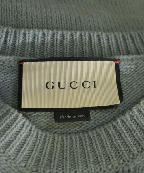 GUCCI（グッチ）ニット・セーター 青 サイズ:-(XS位) メンズ/2200672227042