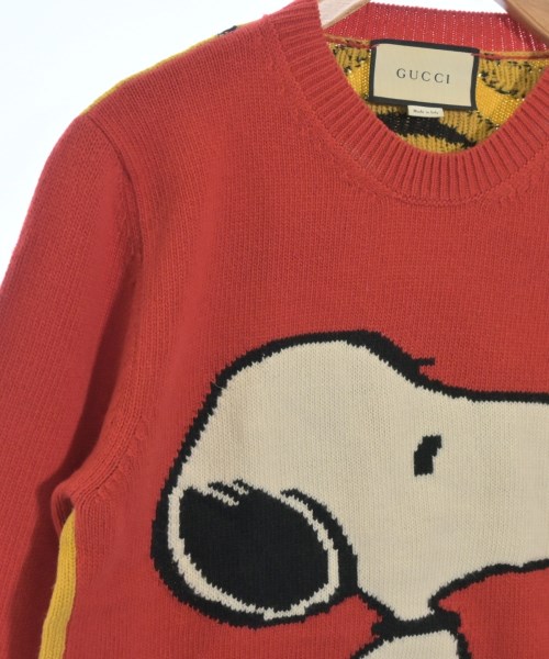 GUCCI（グッチ）ニット・セーター 赤 サイズ:-(S位) メンズ/2200672227059