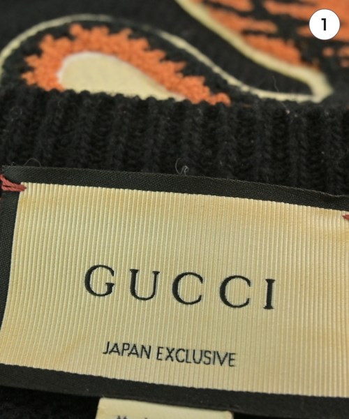 GUCCI（グッチ）ニット・セーター 黒 サイズ:S レディース/2200672227066