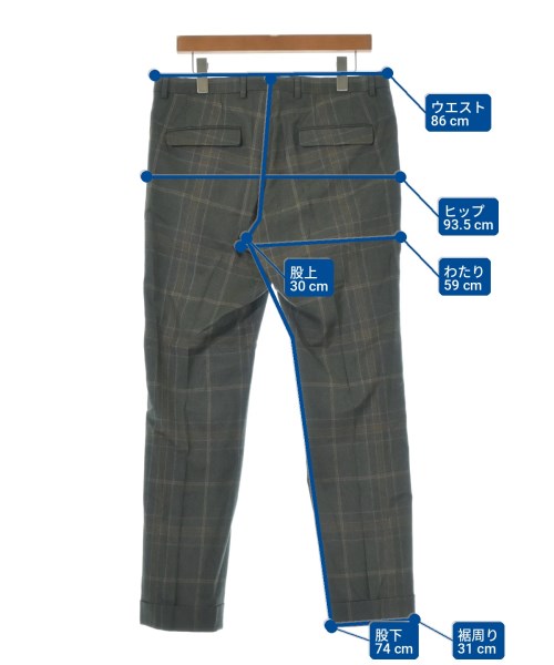 GUCCI（グッチ）スラックス グレー サイズ:48(L位) メンズ/2200724445059