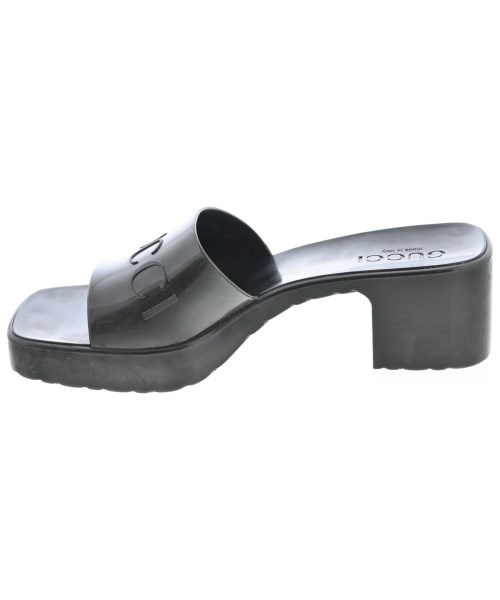 GUCCI（グッチ）サンダル 黒 サイズ:EU37(23.5cm位) レディース/2200722450109