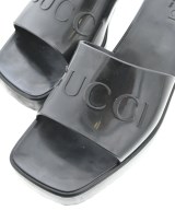 GUCCI（グッチ）サンダル 黒 サイズ:EU37(23.5cm位) レディース/2200722450109
