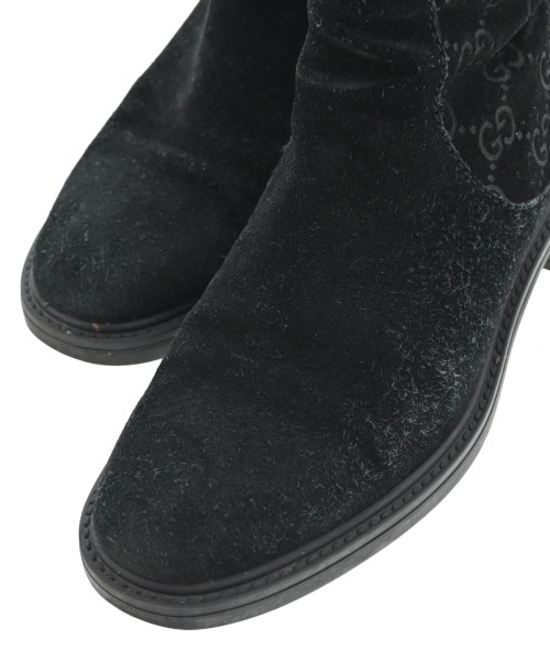 GUCCI（グッチ）ブーツ 黒 サイズ:EU36 1/2(23cm位) レディース/2200729601511