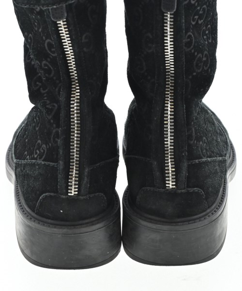 GUCCI（グッチ）ブーツ 黒 サイズ:EU36 1/2(23cm位) レディース/2200729601511