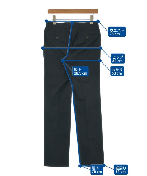 GUCCI（グッチ）スラックス 黒 サイズ:44(S位) メンズ/2200729778015