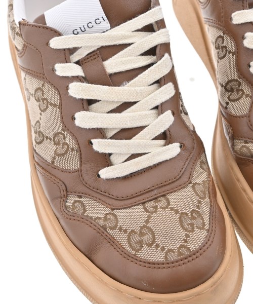 GUCCI（グッチ）スニーカー 茶 サイズ:UK6(24.5cm位) メンズ/2200725789015