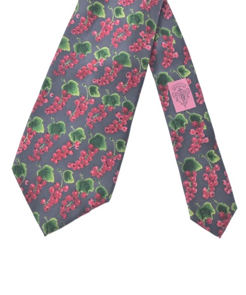 GUCCI（グッチ）ネクタイ グレー サイズ:- メンズ/2200730988229