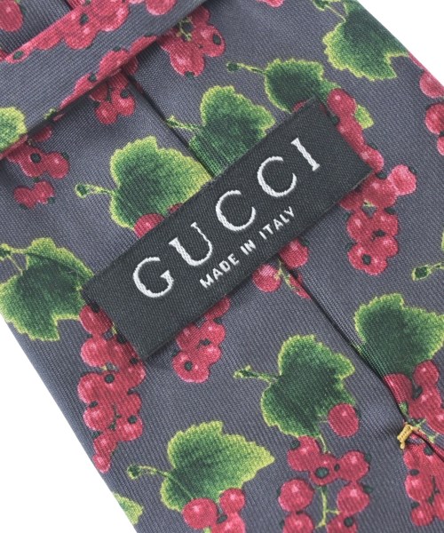 GUCCI（グッチ）ネクタイ グレー サイズ:- メンズ/2200730988229