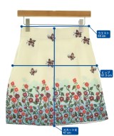 GUCCI（グッチ）ひざ丈スカート 白 サイズ:36(XS位) レディース/2200731033058