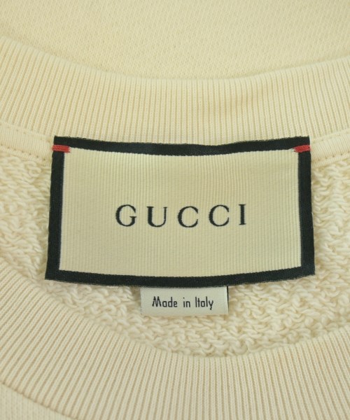 GUCCI（グッチ）スウェット 白 サイズ:S レディース/2200731119011