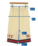 GUCCI（グッチ）ロング・マキシ丈スカート 白 サイズ:38(S位) レディース/2200731119035