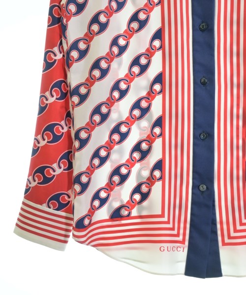 GUCCI（グッチ）ドレスシャツ 白 サイズ:38(S位) レディース/2200731309078