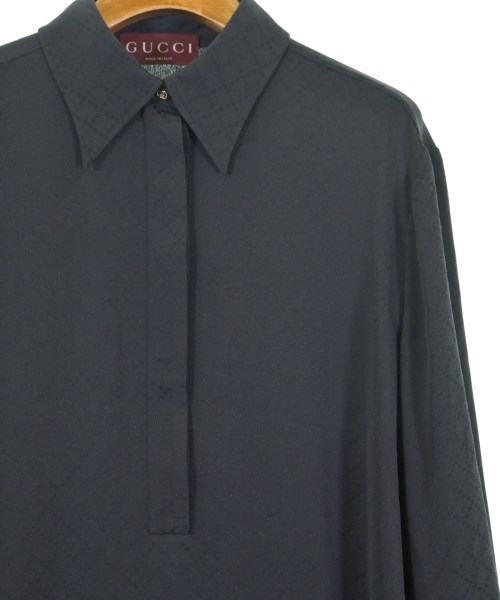 GUCCI（グッチ）ワンピース 紺 サイズ:38(S位) レディース/2200731765010