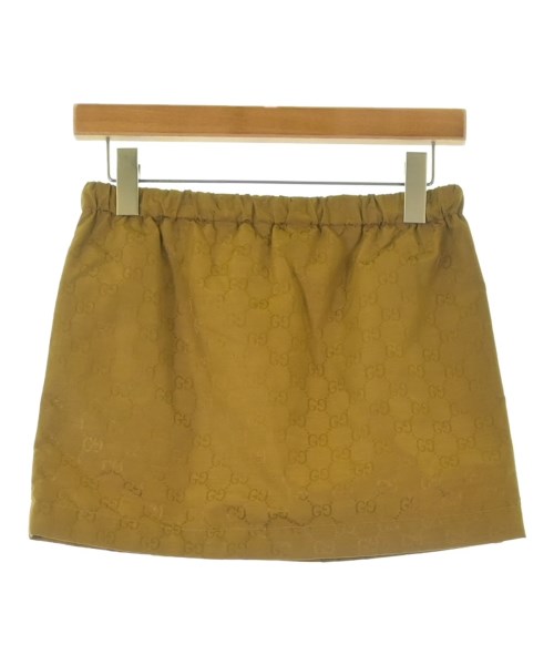 GUCCI（グッチ）ミニスカート 茶 サイズ:36(XS位) レディース/2200731765027