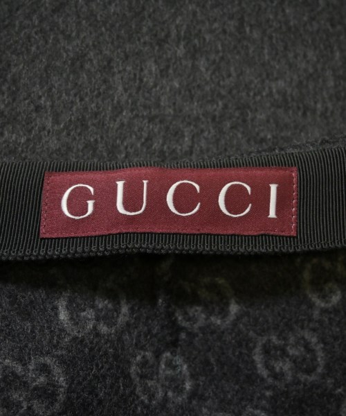 GUCCI（グッチ）ひざ丈スカート グレー サイズ:36(XS位) レディース/2200731765034