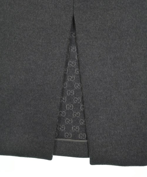 GUCCI（グッチ）ひざ丈スカート グレー サイズ:36(XS位) レディース/2200731765034