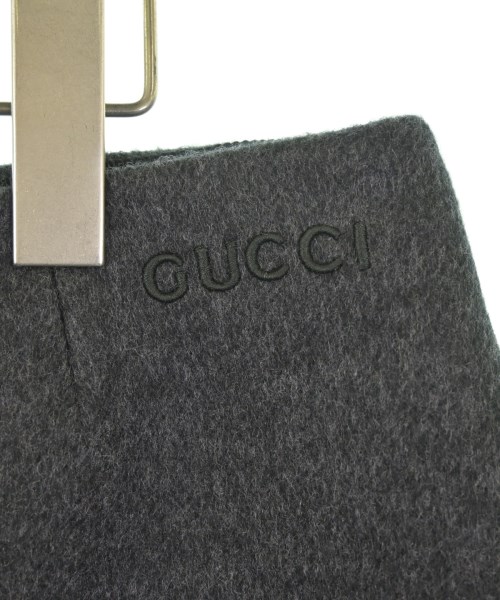 GUCCI（グッチ）ひざ丈スカート グレー サイズ:36(XS位) レディース/2200731765034
