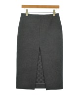 GUCCI（グッチ）ひざ丈スカート グレー サイズ:36(XS位) レディース/2200731765034