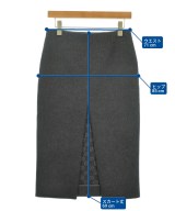 GUCCI（グッチ）ひざ丈スカート グレー サイズ:36(XS位) レディース/2200731765034