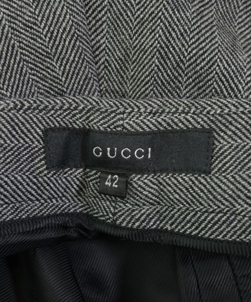 GUCCI（グッチ）スラックス グレー サイズ:42(M位) レディース/2200731850082