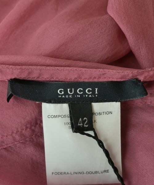 GUCCI（グッチ）ブラウス ピンク サイズ:42(M位) レディース/2200732306021