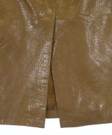GUCCI（グッチ）ひざ丈スカート 茶 サイズ:46(XL位) レディース/2200732360030