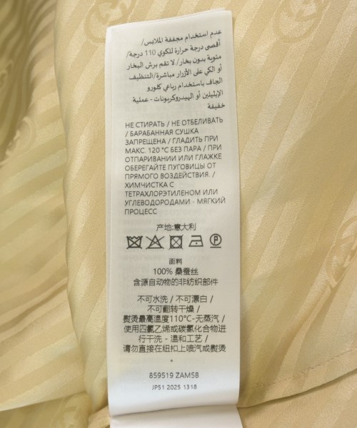 GUCCI（グッチ）ブラウス ベージュ サイズ:44(L位) レディース/2200732360047