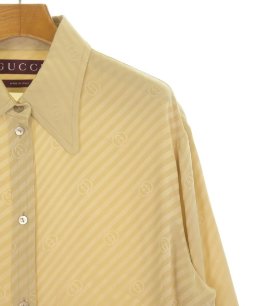 GUCCI（グッチ）ブラウス ベージュ サイズ:44(L位) レディース/2200732360047