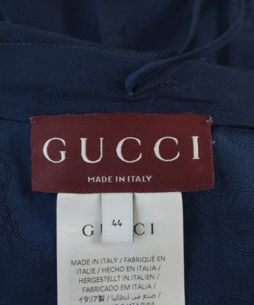GUCCI（グッチ）ワンピース 紺 サイズ:44(L位) レディース/2200732360054