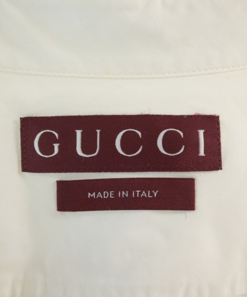 GUCCI（グッチ）カジュアルシャツ 白 サイズ:44(L位) レディース/2200732360122