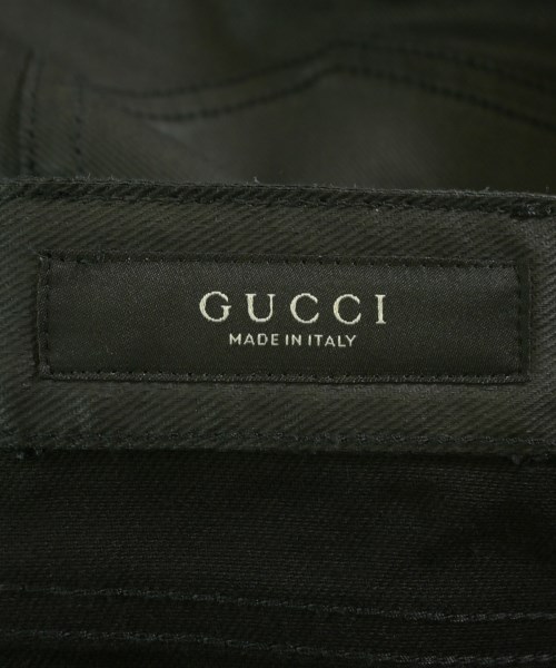 GUCCI（グッチ）デニムパンツ 黒 サイズ:38(XXL位) メンズ/2200732440015