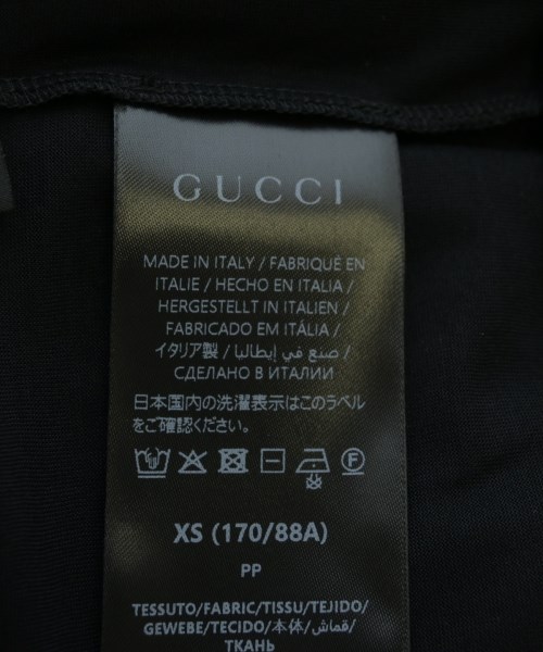 GUCCI（グッチ）Tシャツ・カットソー 黒 サイズ:XS メンズ/2200732440022