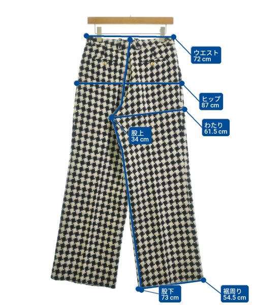 GUCCI（グッチ）スラックス 黒 サイズ:40(M位) レディース/2200732967055