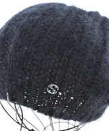 GUCCI（グッチ）ニットキャップ・ビーニー 黒 サイズ:M レディース/2200731048144