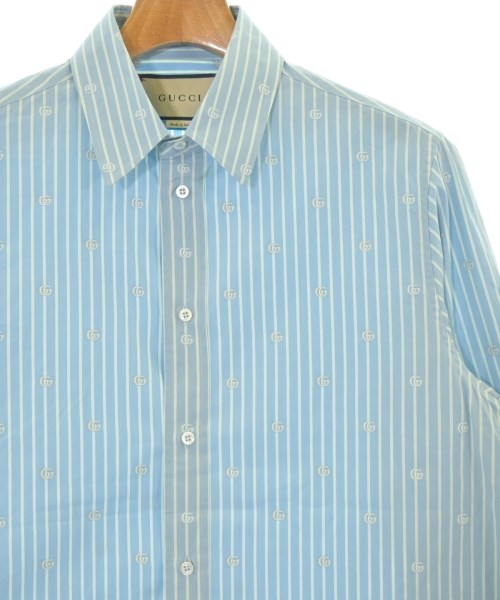 GUCCI（グッチ）カジュアルシャツ 青 サイズ:39(M位) メンズ/2200735178083