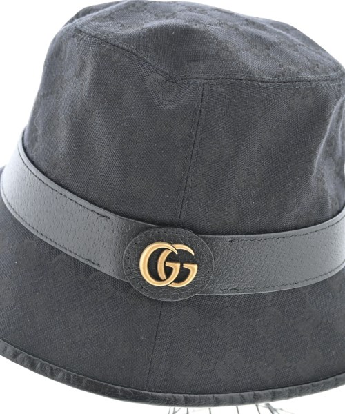 GUCCI（グッチ）ハット 黒 サイズ:61cm メンズ/2200735454101